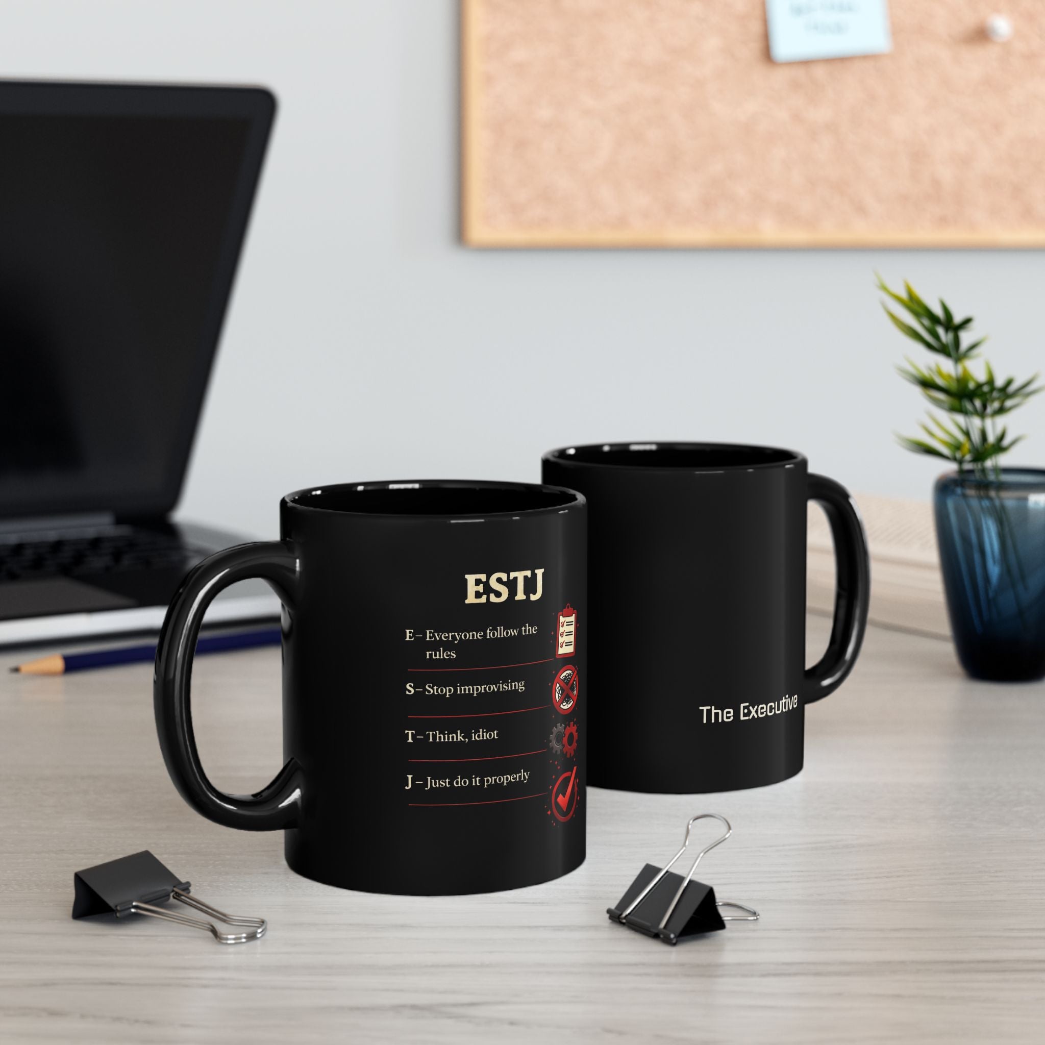 ESTJ Mug — Order in Every Sip