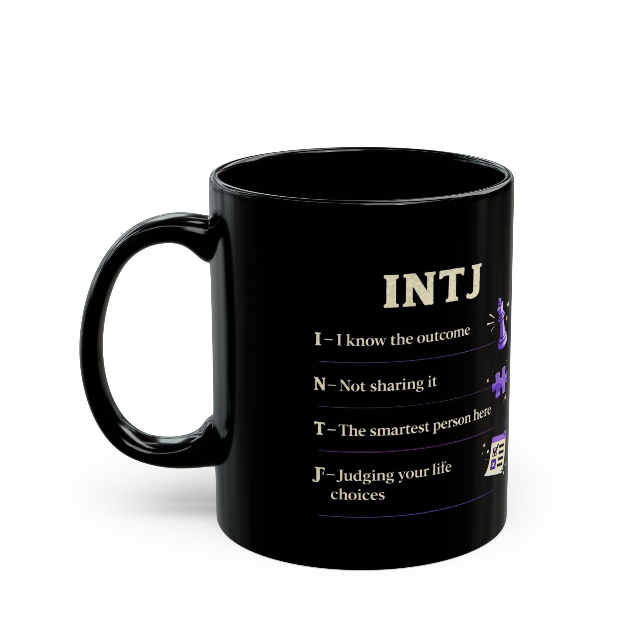 INTJ Mug — Clarity Before Chaos