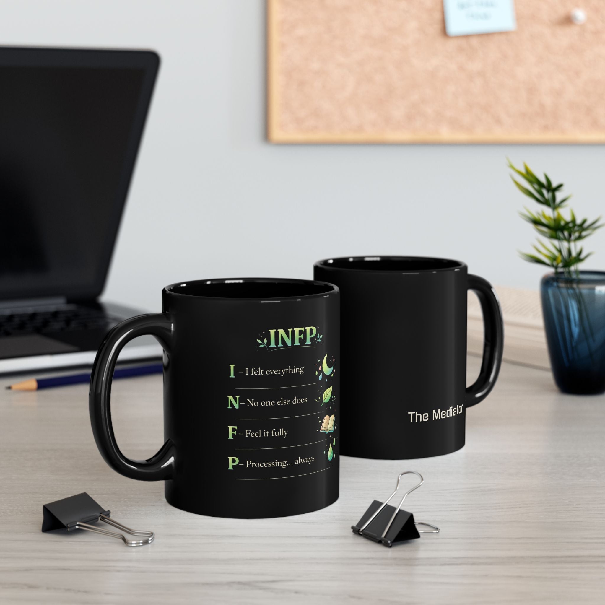 INFP Mug — Soft Thoughts, Deep Worlds