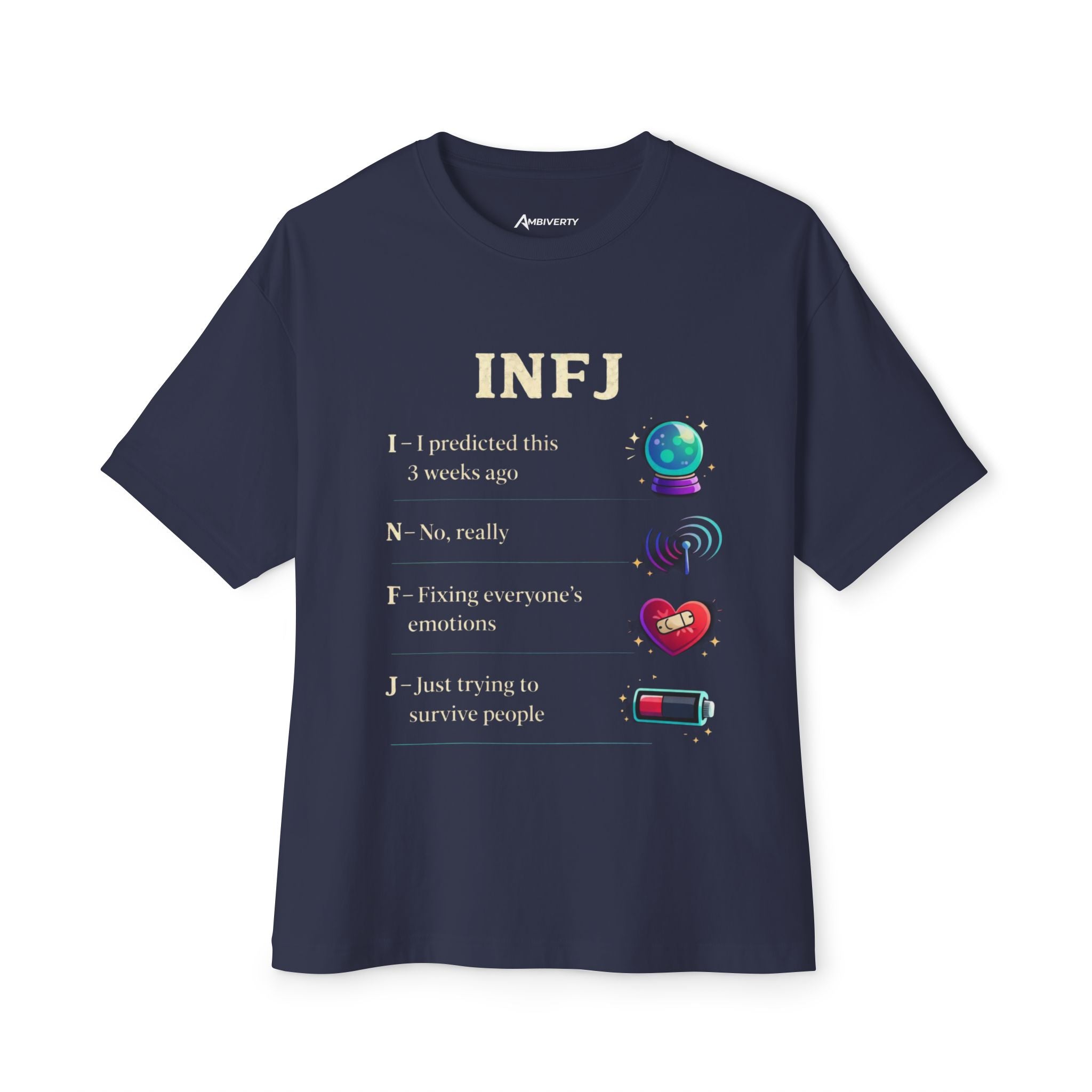 INFJ Shirt — Depth in Silence
