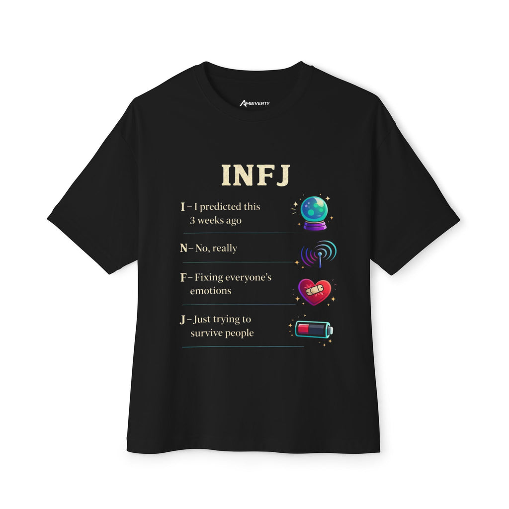 INFJ Shirt — Depth in Silence